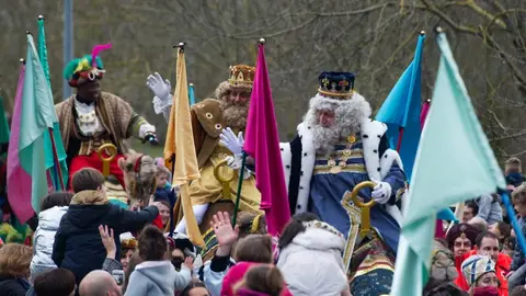 Entrada de los Reyas Magos por la Magdalena Entrada de los Reyas Magos por la Magdalena