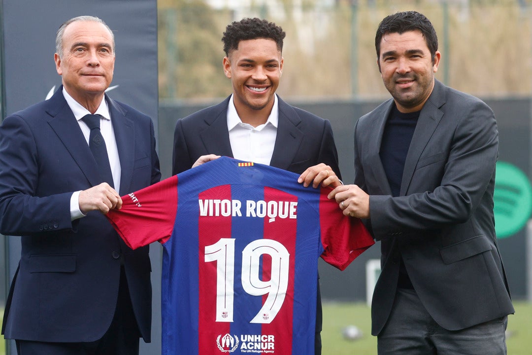 Vitor Roque: "Es un sueño hecho realidad" Vitor Roque: "Es un sueño hecho realidad"