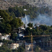Un grave incendio en la noche de Reyes obliga a evacuar varias urbanizaciones en la zona de Altea Hills