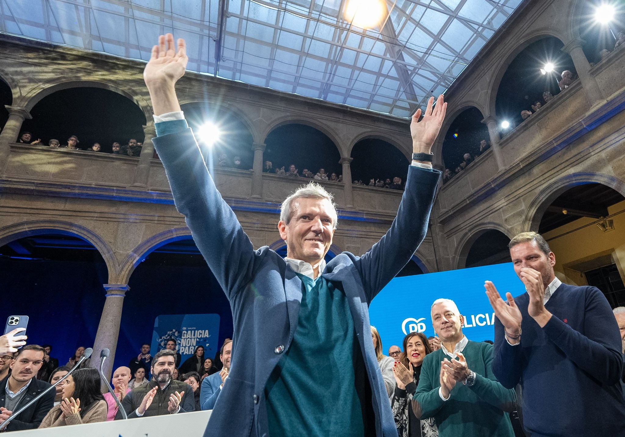 «Quiero trabajar para que Galicia no sea simplemente un trofeo en la vitrina de la Moncloa» «Quiero trabajar para que Galicia no sea simplemente un trofeo en la vitrina de la Moncloa»