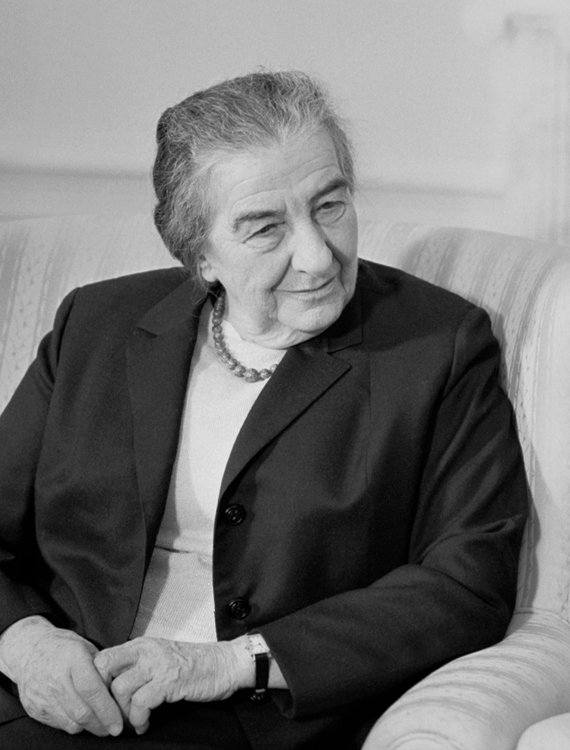 Golda Meir, pionera en la fundación del Estado de Israel Golda Meir, pionera en la fundación del Estado de Israel