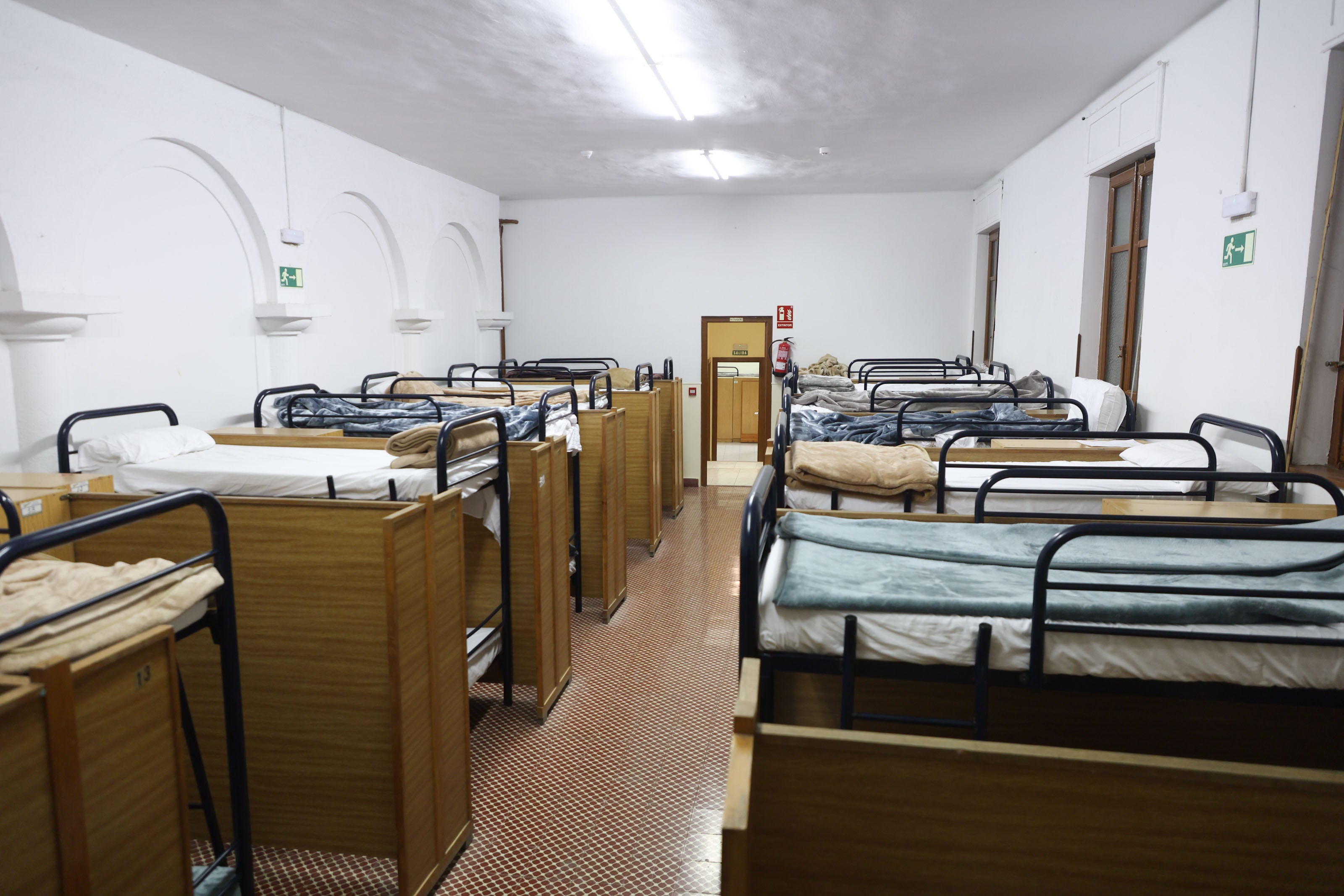 Pamplona refuerza la plantilla de los albergues muncipales ante la ola de frío Pamplona refuerza la plantilla de los albergues muncipales ante la ola de frío