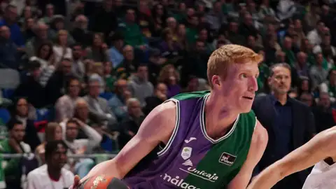 Alberto Díaz, jugador de Unicaja Alberto Díaz, jugador de Unicaja