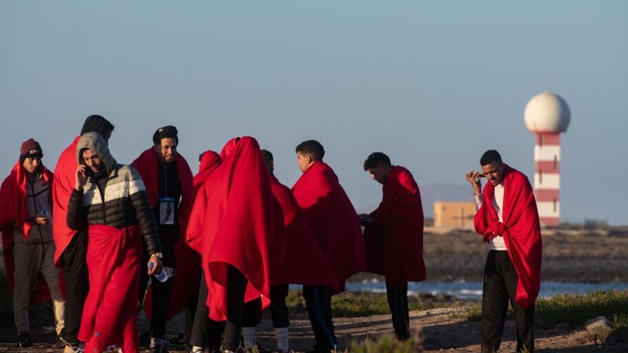 Inmigrantes llegados en pateras