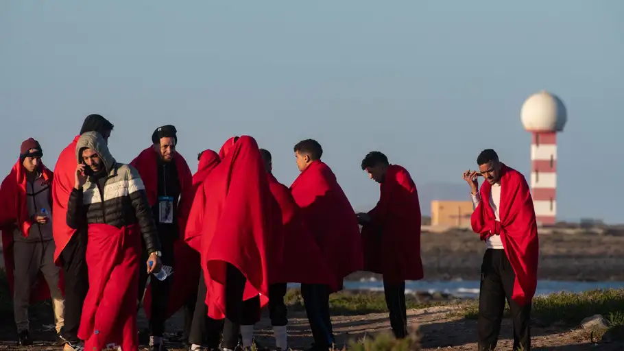 Inmigrantes llegados en pateras Inmigrantes llegados en pateras