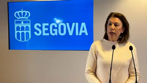 La portavoz del Grupo Municipal de VOX en el Ayuntamiento de Segovia, Esther Núñez VOX Segovia