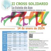 Ciudad del Aire acoge este domingo la segunda edición del cross solidario "La Estela de Ayo"
