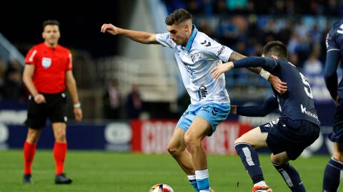 Roberto, jugador del M&aacute;laga CF