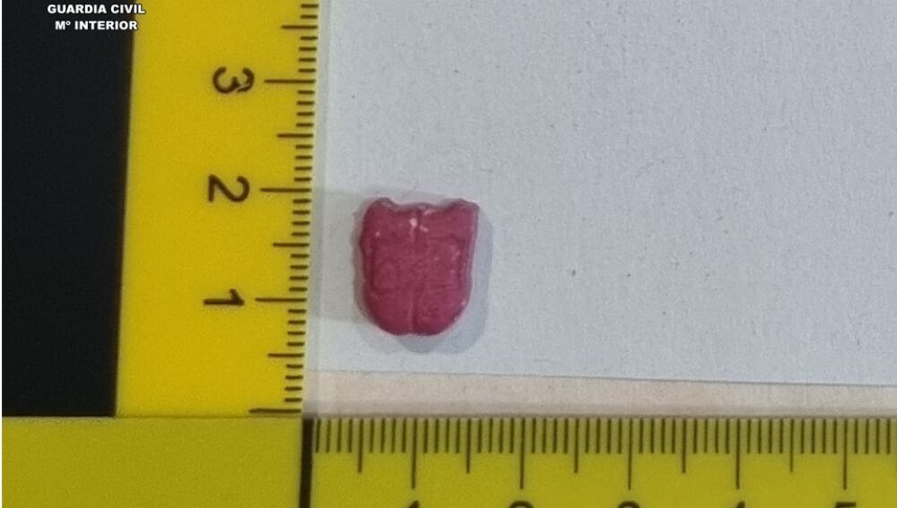 Una pastilla de metanfetamina; un poderoso estimulante