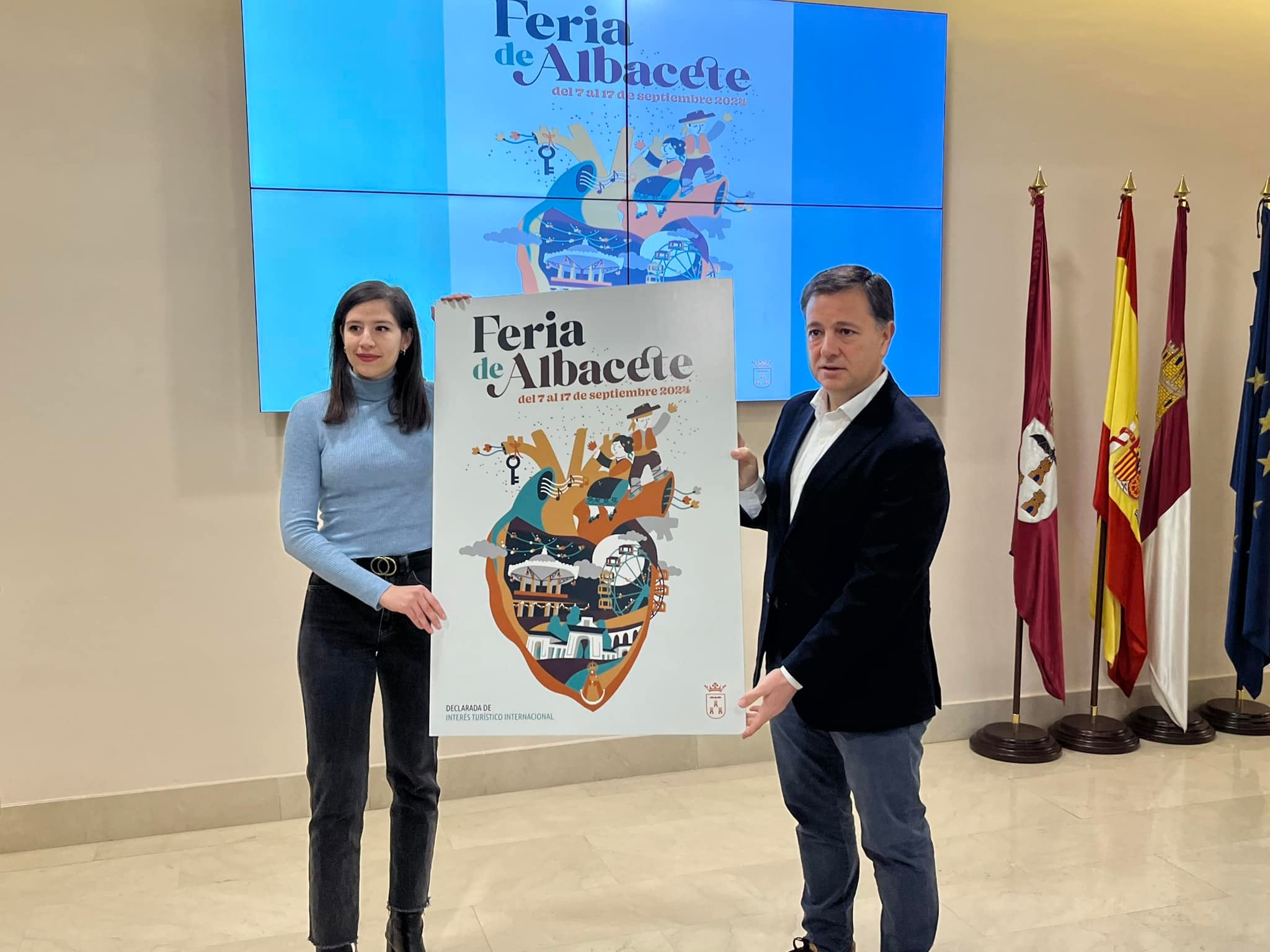 "Septiembre en vena" es el cartel elegido para promocionar la Feria de Albacete 2024 "Septiembre en vena" es el cartel elegido para promocionar la Feria de Albacete 2024