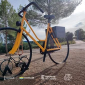 Bici esculturas de gran formato en el interior de la provincia de Castellón. Bici esculturas de gran formato en el interior de la provincia de Castellón.