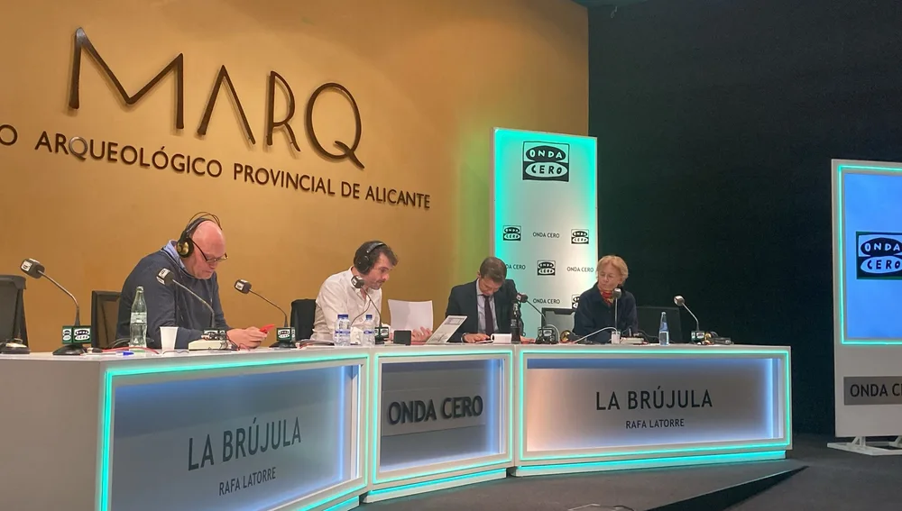 'La brújula' desde el Museo Arqueológico de Alicante 'La brújula' desde el Museo Arqueológico de Alicante