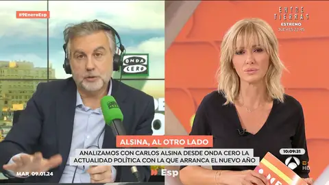 Alsina con Susanna Griso 09/01/2024 Más de uno