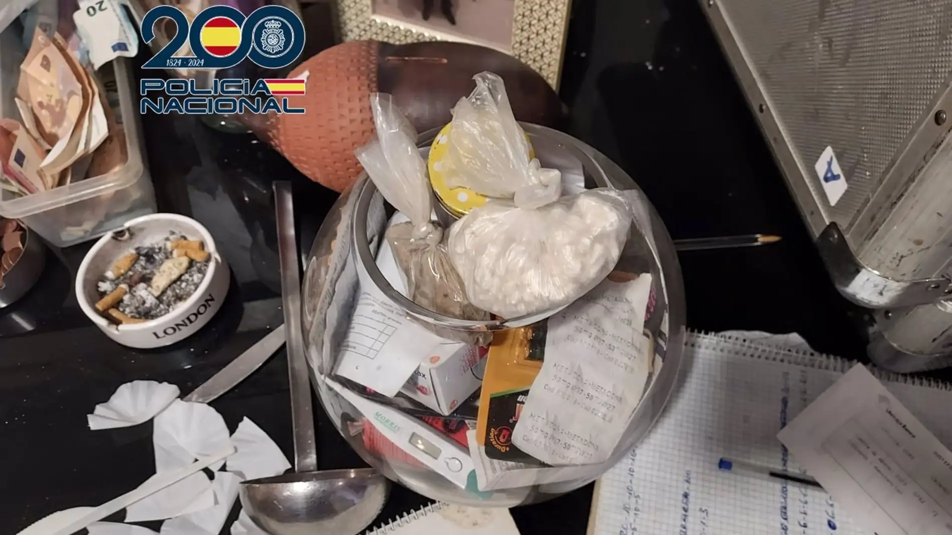 Nueve detenidos y desmantelados cinco puntos de venta de cocaína y heroína en Bellavista