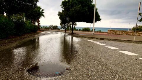Vuelve la lluvia a la Marina Baixa