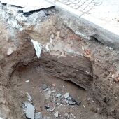 Encuentran restos de la muralla original de Alcalá de Henares durante los trabajos de la segunda fase de implantación de la Zona de Bajas Emisiones