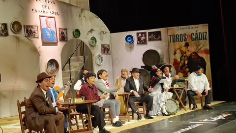 "Que ni las hambre las vamo a sentí" "Que ni las hambre las vamo a sentí"