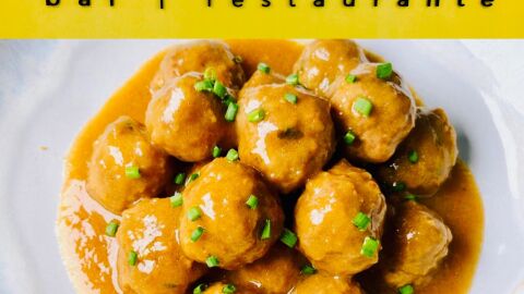 Alb&oacute;ndigas de ternera estofadas