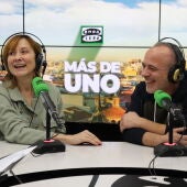 Nathalie Poza y Javier Gutiérrez en 'Más de uno'