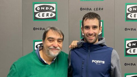 Antonio Garc&iacute;a Sancho con Felipe Orts