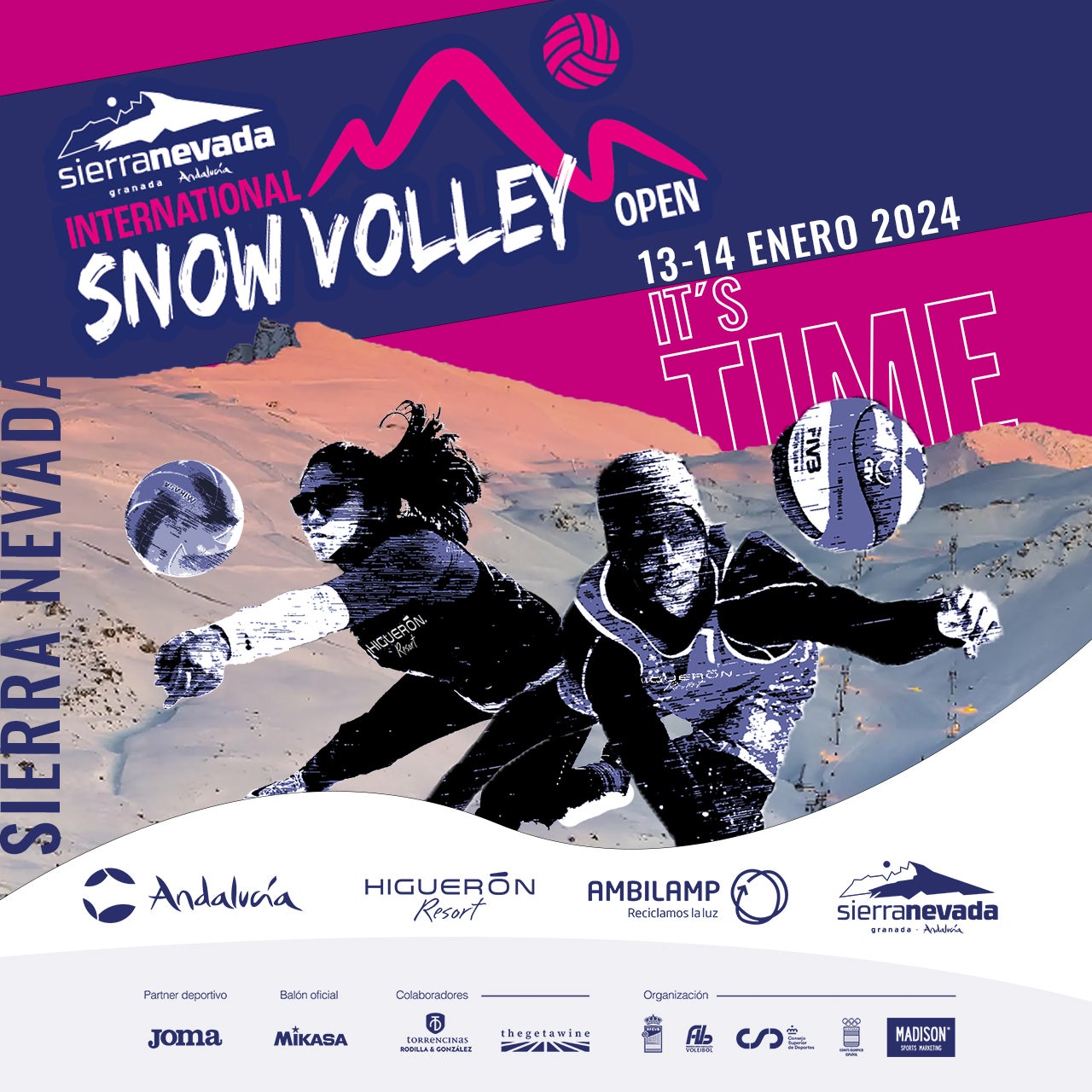 El Vóley Playa Poniente Benidorm participa en el I Torneo Internacional de Snow Volley El Vóley Playa Poniente Benidorm participa en el I Torneo Internacional de Snow Volley
