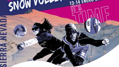 Cartel del I Torneo de Snow Volley 