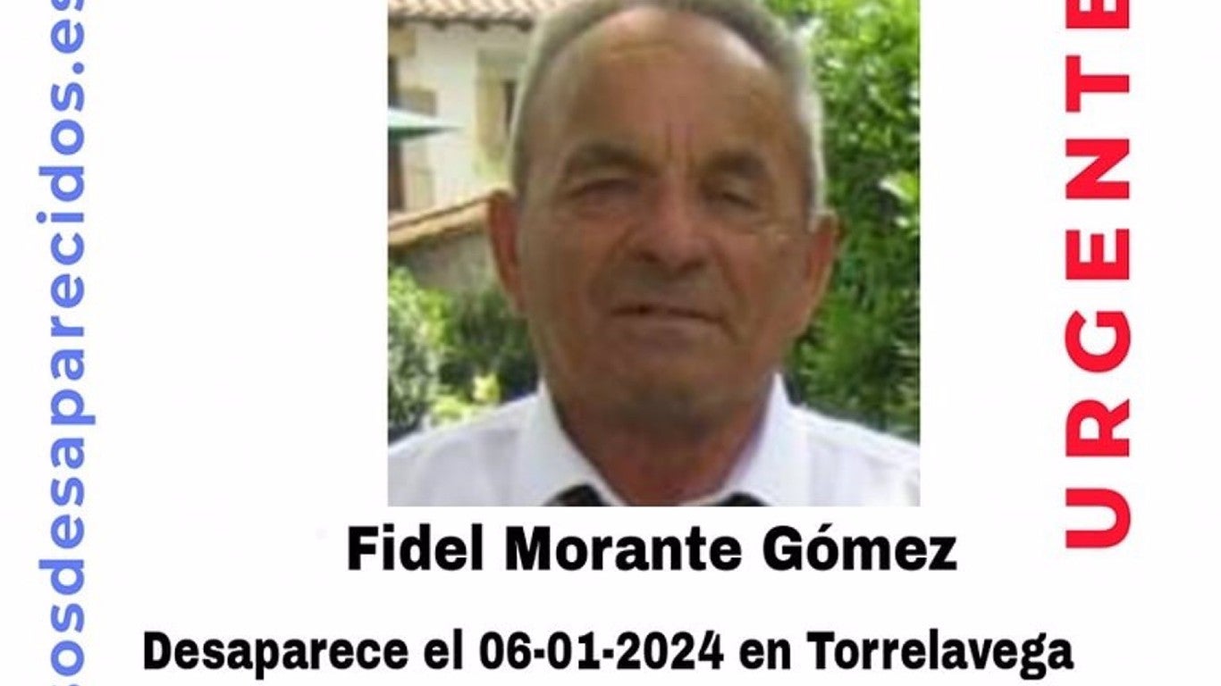 Un amplio operativo busca a un hombre de 82 años desaparecido el sábado en Torrelavega Un amplio operativo busca a un hombre de 82 años desaparecido el sábado en Torrelavega