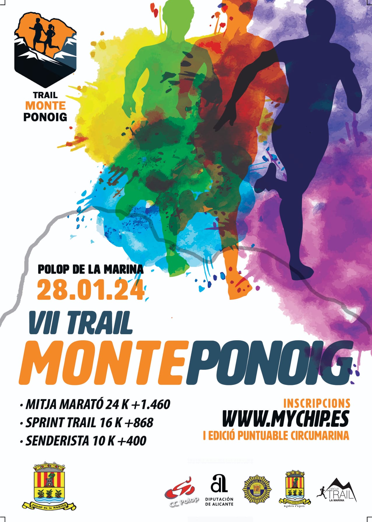 Polop prepara la VII Trail del Monte Ponoig Polop prepara la VII Trail del Monte Ponoig