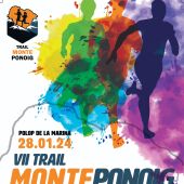 Cartel de la VII Trail Monte Ponoig