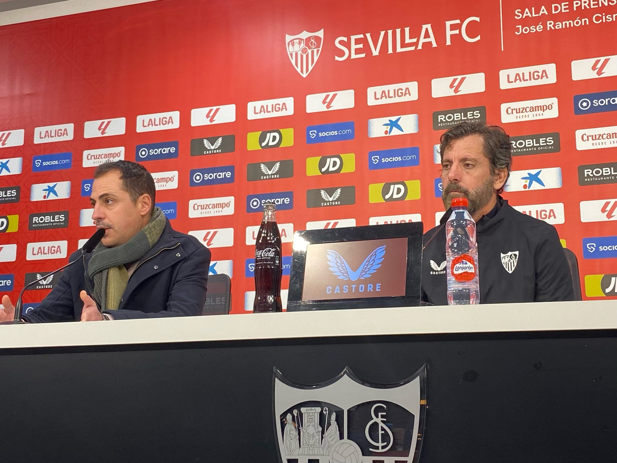 Isaac Romero "ilusiona" a Quique: "Necesitamos gente con ganas, hambre y gol" Isaac Romero "ilusiona" a Quique: "Necesitamos gente con ganas, hambre y gol"