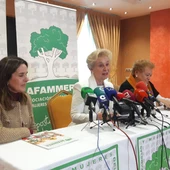 Carmen Quintanilla durante la rueda de prensa Carmen Quintanilla durante la rueda de prensa