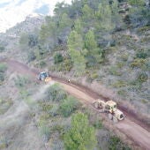 Se mejoran 212 kilómetros de pistas forestales en 32 municipios del interior de Castellón para prevenir los incendios