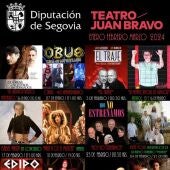 Programación Teatro Juan Bravo Segovia