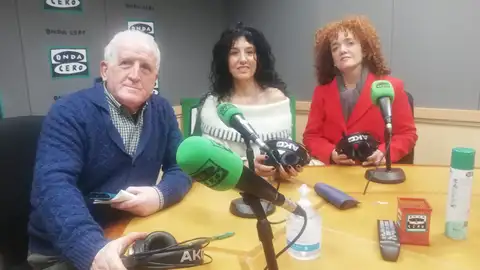 Estanislao García, Paloma Albarrán y Anabel Rodríguez Estanislao García, Paloma Albarrán y Anabel Rodríguez