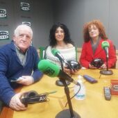 Estanislao García, Paloma Albarrán y Anabel Rodríguez