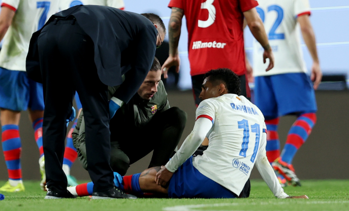 Raphinha, altre cop lesionat Raphinha, altre cop lesionat