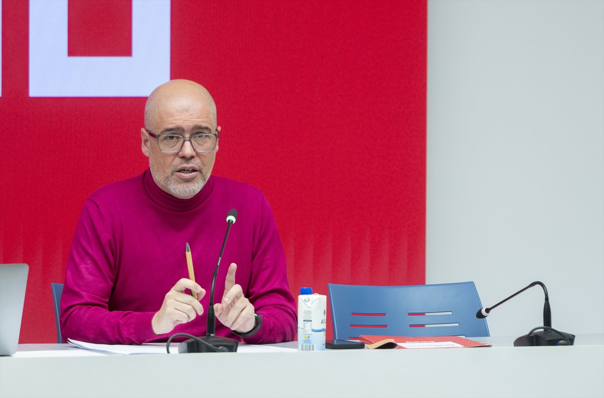 Unai Sordo reclama al Gobierno que el espacio de diálogo social no sea "sólo de consulta" Unai Sordo reclama al Gobierno que el espacio de diálogo social no sea "sólo de consulta"