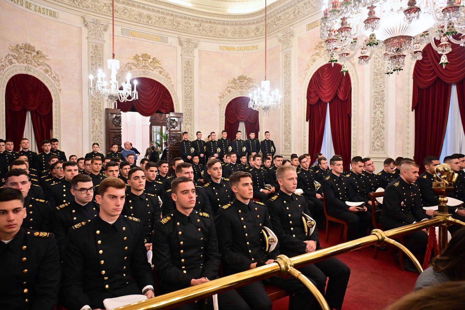 Recepción a la dotación del buque escuela Juan Sebastián de Elcano Recepción a la dotación del buque escuela Juan Sebastián de Elcano
