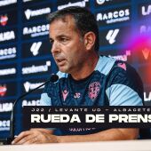 Javier Calleja: "Trabajaremos para estar en primera división"