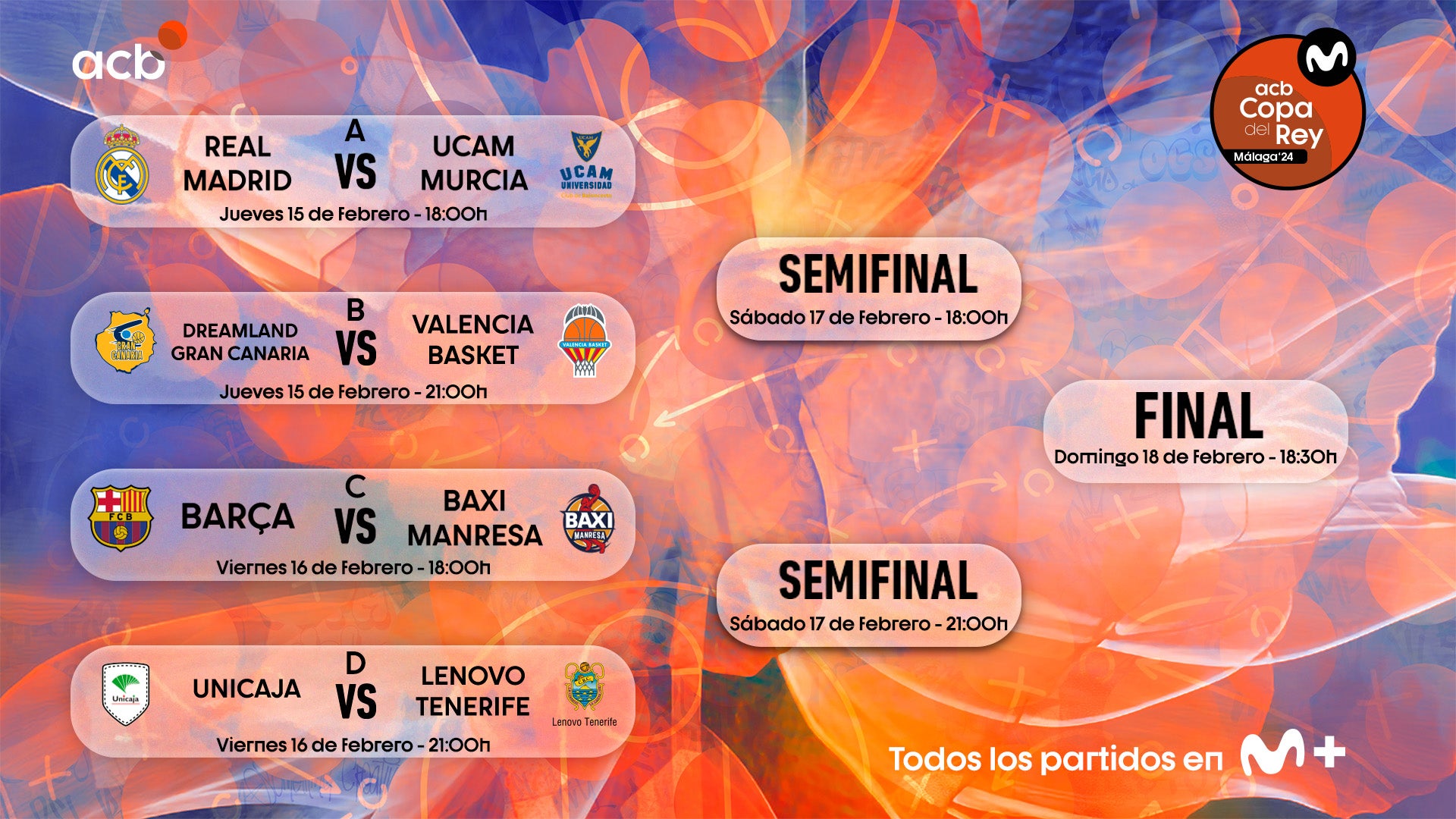 Dreamland Gran Canaria y Lenovo Tenerife ya conocen a sus rivales en Copa del Rey Dreamland Gran Canaria y Lenovo Tenerife ya conocen a sus rivales en Copa del Rey