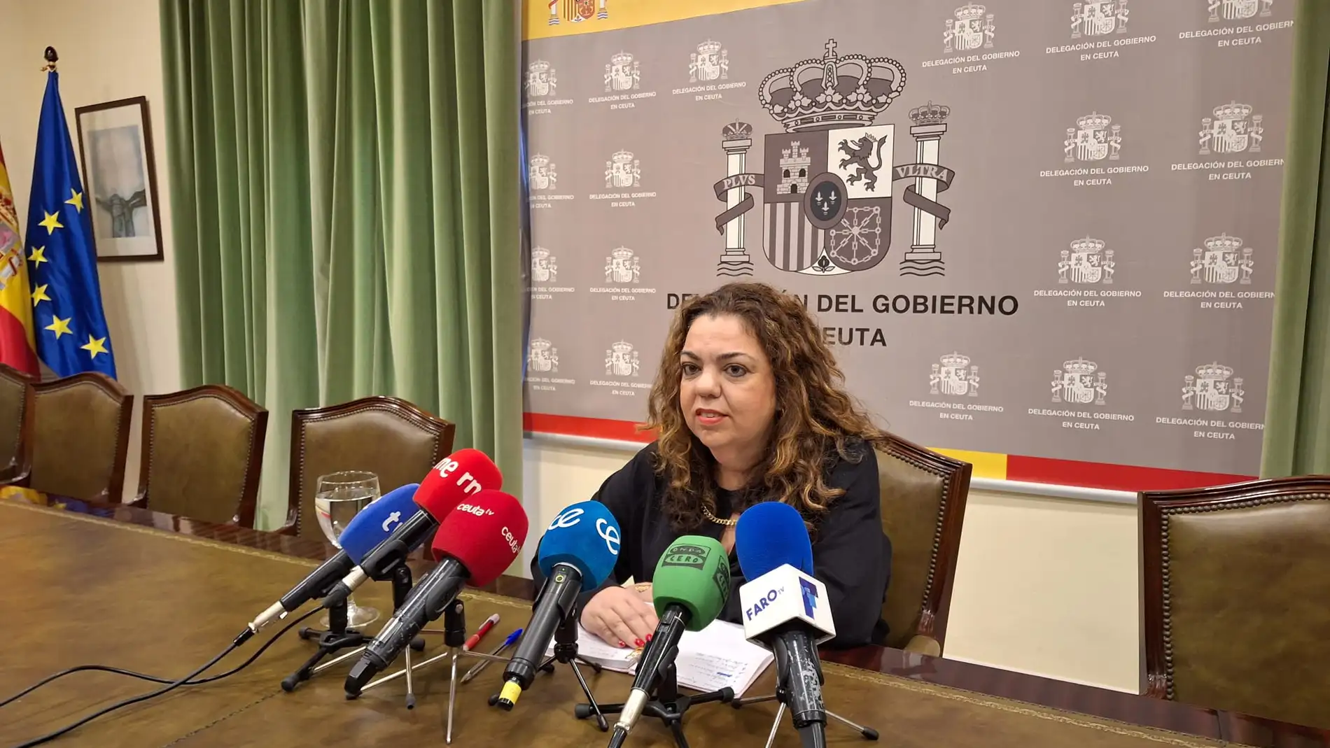 Delegada del Gobierno en Ceuta, Cristina Pérez