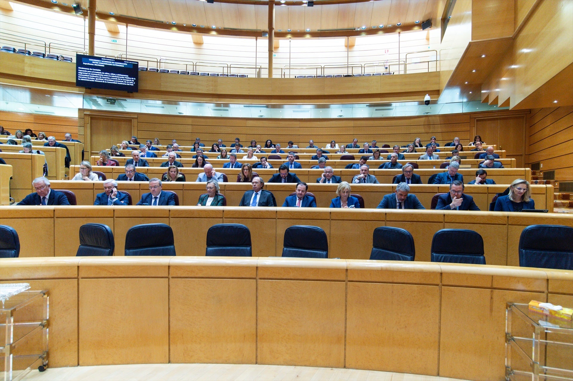 El Senado aprueba definitivamente la reforma constitucional para eliminar 'disminuido', con el único rechazo de Vox El Senado aprueba definitivamente la reforma constitucional para eliminar 'disminuido', con el único rechazo de Vox