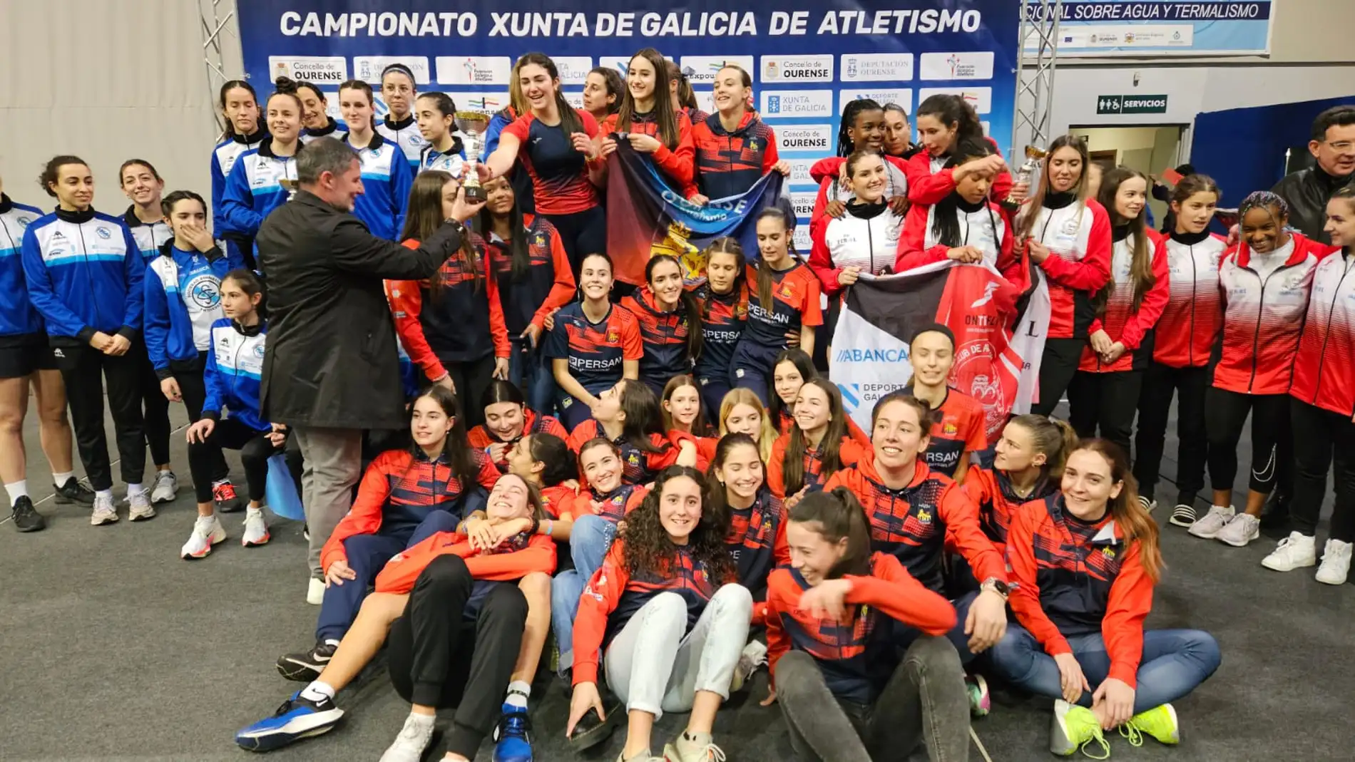 O Ourense Atletismo protagonizou a gran sorpresa da Copa