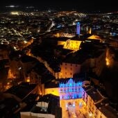 Vista aérea del casco antiguo de Cuenca, en una imagen de archivo