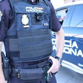 Un agente de la Policía Nacional en imagen de archivo Un agente de la Policía Nacional en imagen de archivo