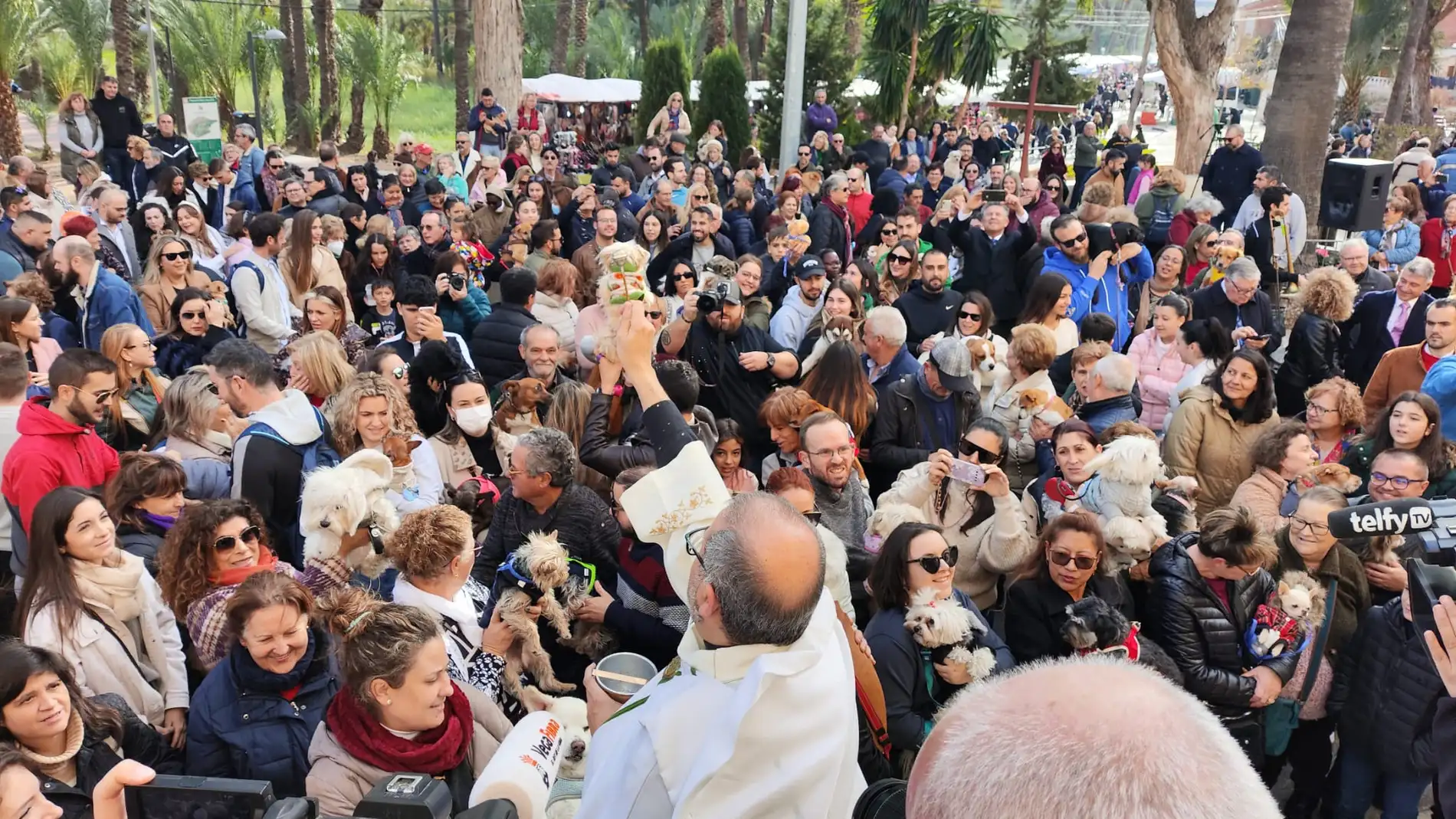 Orihuela se vuelca con la festividad de San Antón celebrado en el popular barrio