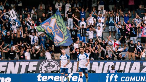 Un partido del CD Tenerife