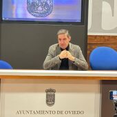 Carlos Llaneza, portavoz del PSOE en el Ayuntamiento de Oviedo