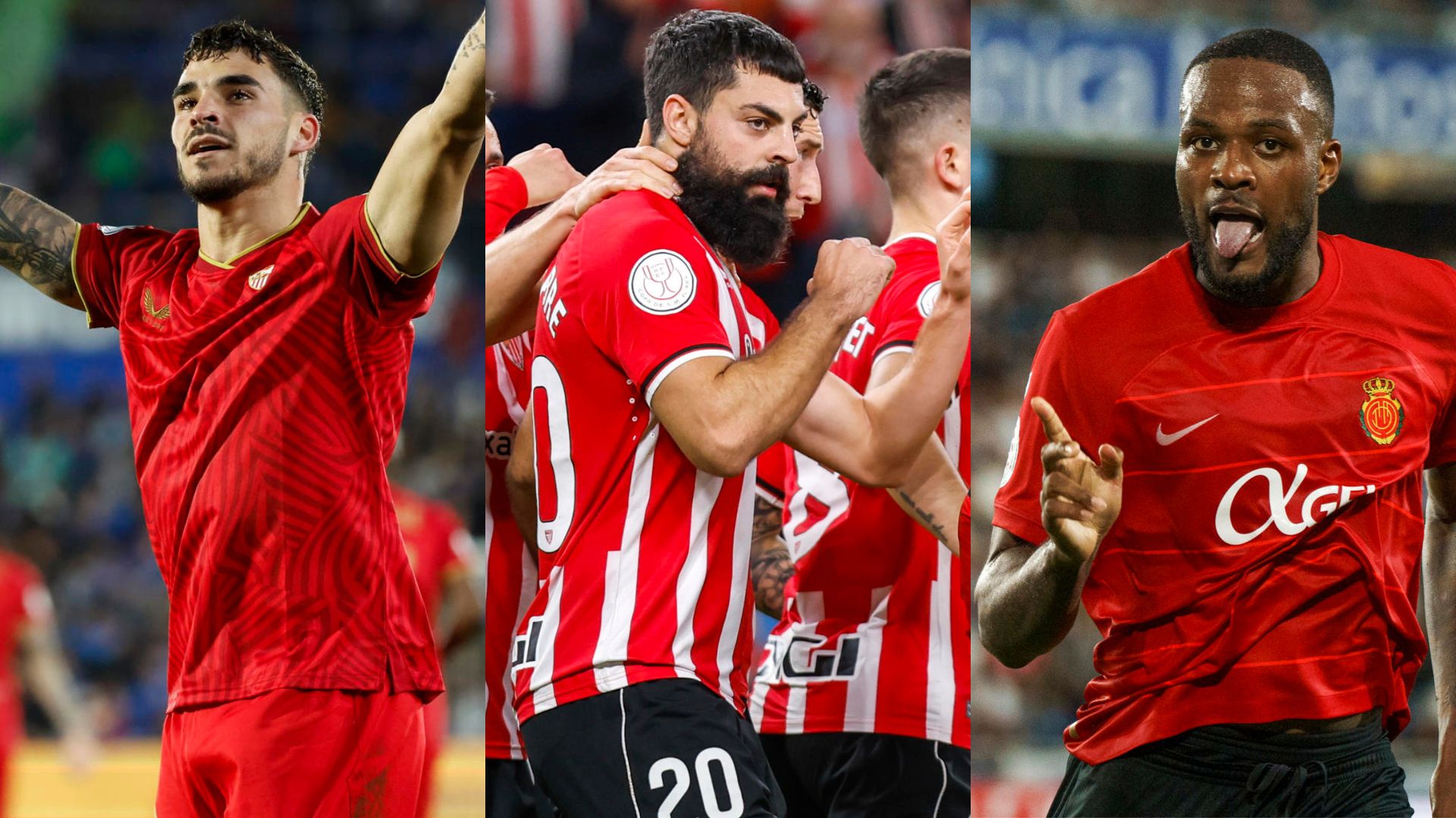 Sevilla, Athletic y Mallorca se meten en cuartos de final Sevilla, Athletic y Mallorca se meten en cuartos de final