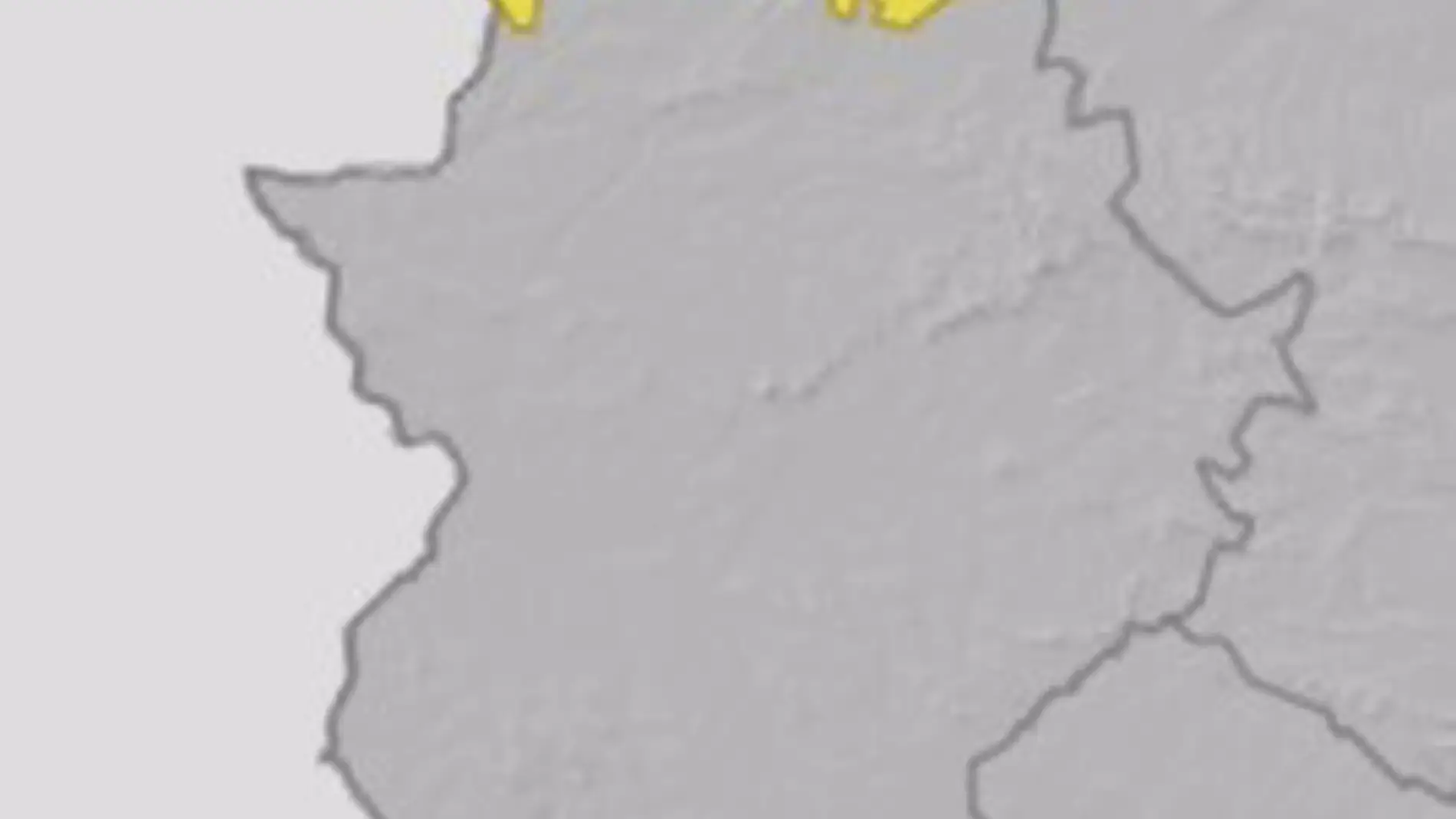 Continúa activa este miércoles la alerta amarilla por lluvias y viento en el norte de la provincia de Cáceres